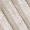 Zasłona z miękkiego welwetu Bianka 140x250 cm kolor beżowy przelotki