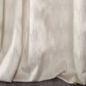 Zasłona z miękkiego welwetu Bianka 140x250 cm kolor beżowy przelotki