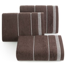 Ręcznik bawełniany MIRA 70x140 cm kolor brązowy