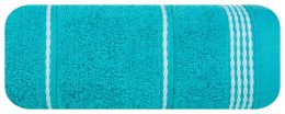Ręcznik bawełniany MIRA 70x140 cm kolor turkusowy