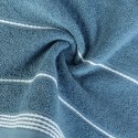 Ręcznik bawełniany MIRA 70x140 cm kolor niebieski