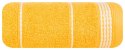 Ręcznik bawełniany MIRA 30x50 cm kolor żółty