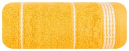 Ręcznik bawełniany MIRA 70x140 cm kolor żółty