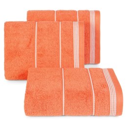 Ręcznik bawełniany MIRA 70x140 cm kolor pomarańczowy
