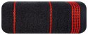 Ręcznik bawełniany MIRA 70x140 cm kolor czarny