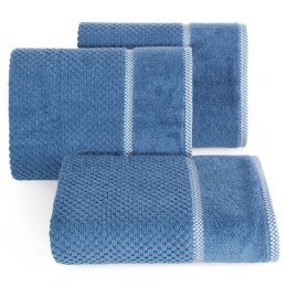 Ręcznik do ciała Caleb z bawełny 50x90 kolor niebieski