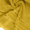 Ręcznik do ciała Miro z włókien bambusowych 50x90 kolor musztardowy