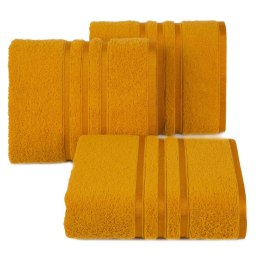 Ręcznik do rąk Madi z bawełny 30x50 kolor musztardowy