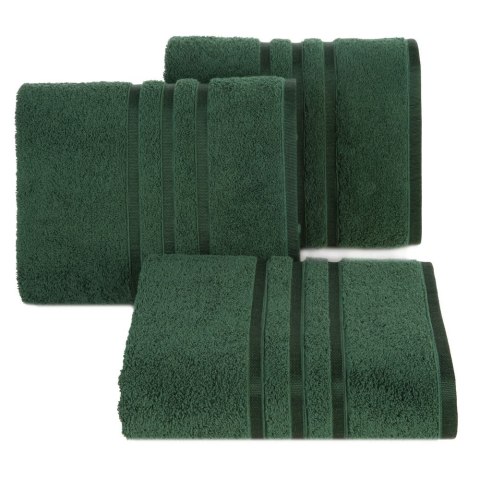 Ręcznik bawełniany MADI 30x50 cm kolor butelkowy zielony