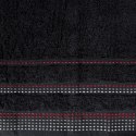 Ręcznik Pola 30x50 cm kolor czarny