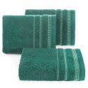 Ręcznik bawełniany POLA 30x50 cm kolor butelkowy zielony