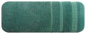Ręcznik do ciała Pola z bawełny 50x90 kolor butelkowy zielony
