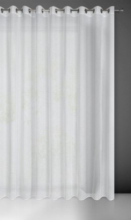 Firana gotowa Lexy kolor biały 300x250 cm przelotki