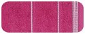 Ręcznik bawełniany MIRA 70x140 cm kolor amarantowy