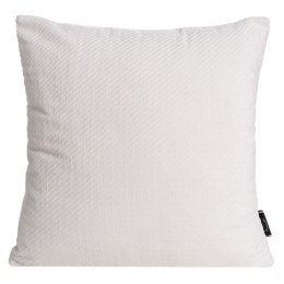 Poszewka na poduszkę z miękkiego welwetu Eliza 40x40 kolor biały