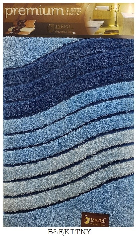 komplet dywaników łazienkowych Fala