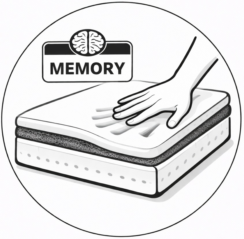 Materace z pamięcią kształtu