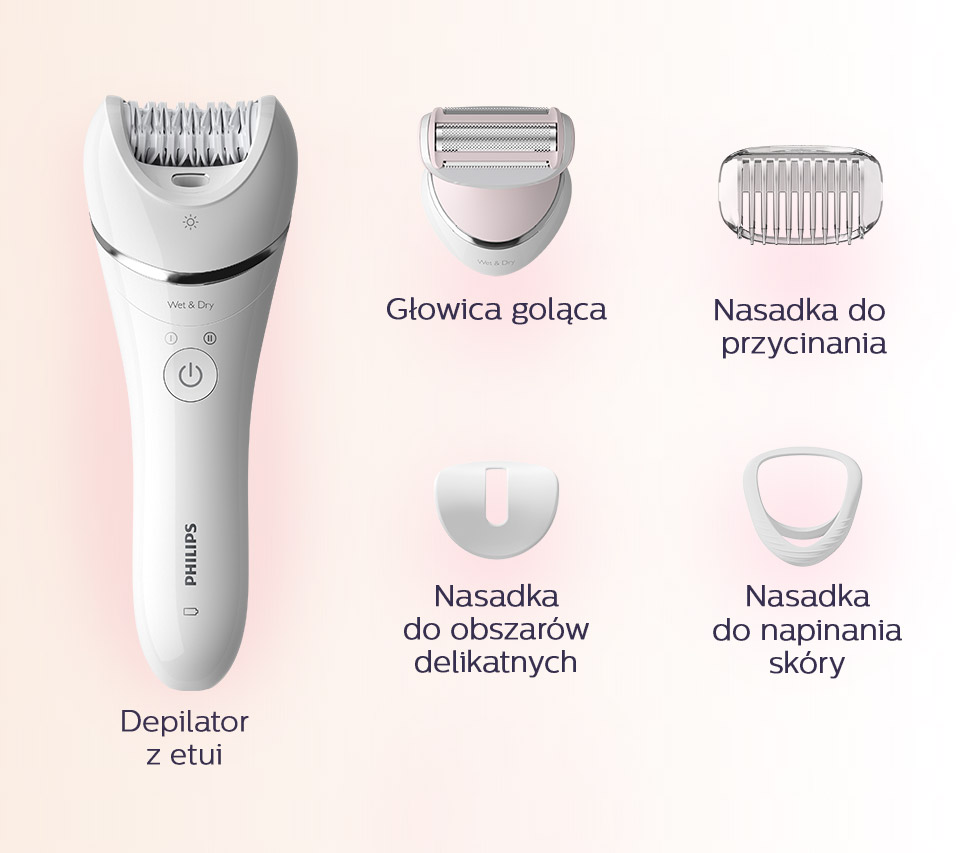 Philips Przyjemny dla nóg, według 91%2 kobiet