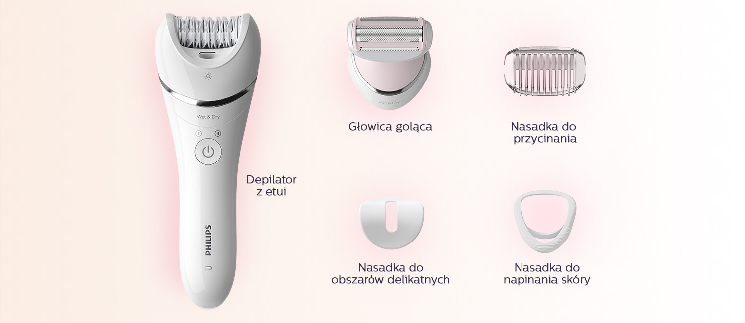 Philips Depilator 1500 Opakowanie Bre710